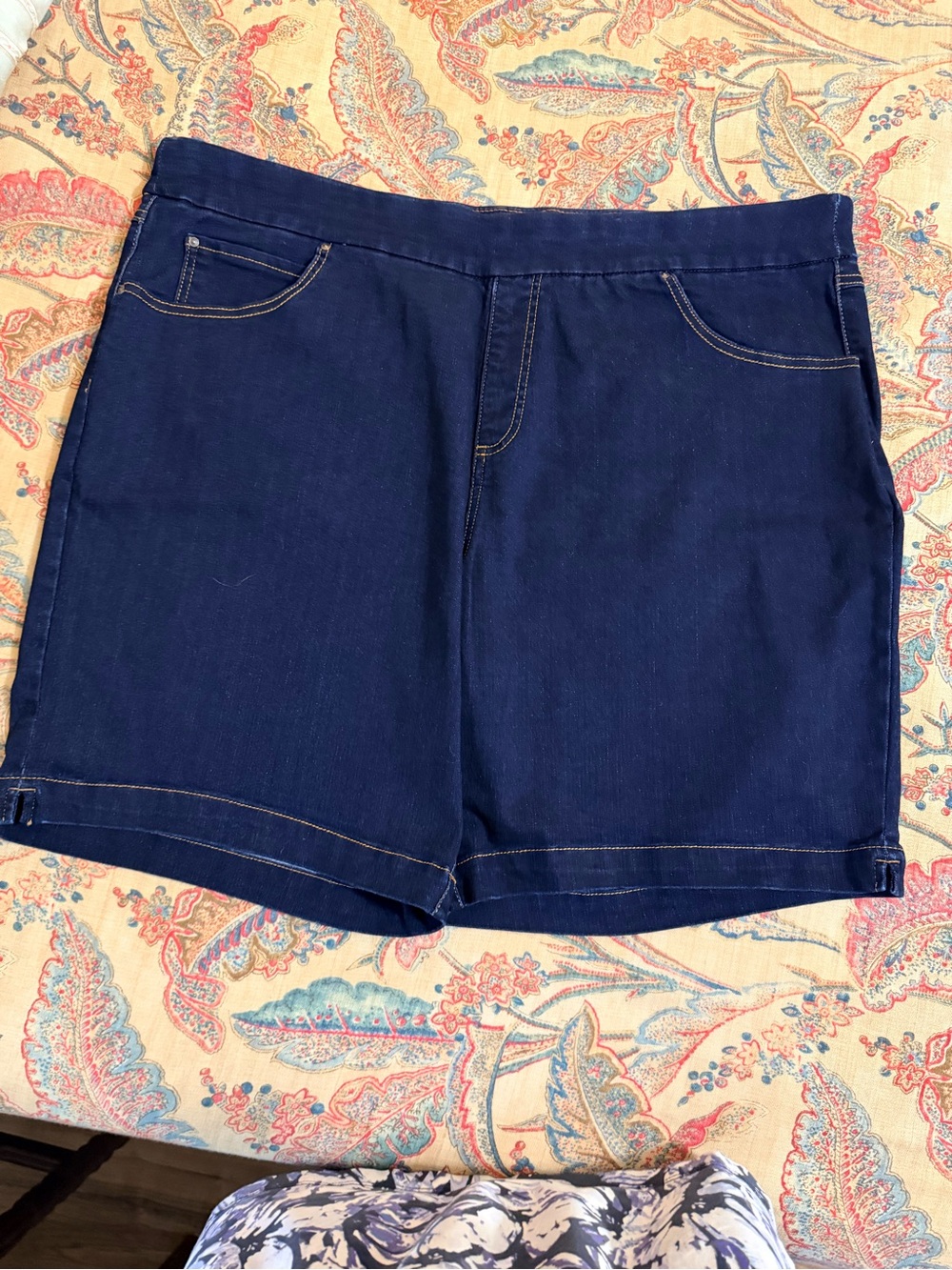Terra & Sky 2x denim pull on shorts bundle of 3 - Picture 3 of 16